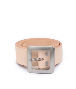 Ремень Garrison Buckle Leather Natural