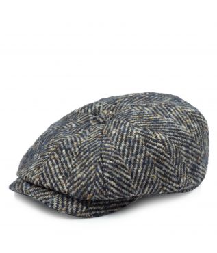 Кепка 6840502-327 Hatteras Wool Herringbone Grey