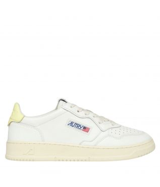 Кроссовки W's Medalist Low Leather White/Lime Yellow
