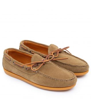 Топсайдеры Camp Moc Olive Suede
