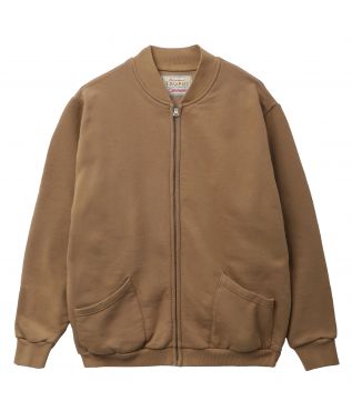 Толстовка Double Face Zip Mocha