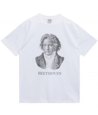 Футболка High Mesh Print Beethoven Off-White