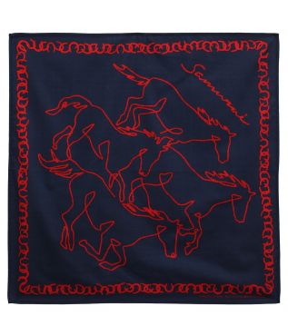 Бандана SJ-BANDANA-03 Horse Navy