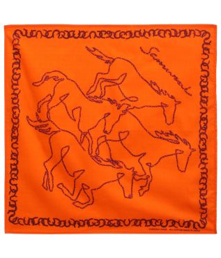 Бандана SJ-BANDANA-03 Horse Orange