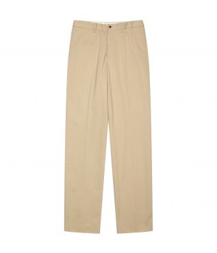 Брюки Flat Front Chino Beige
