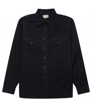 Рубашка Work Herringbone Black