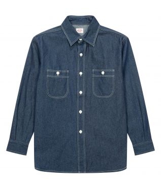 Рубашка W's Denim Work Blue