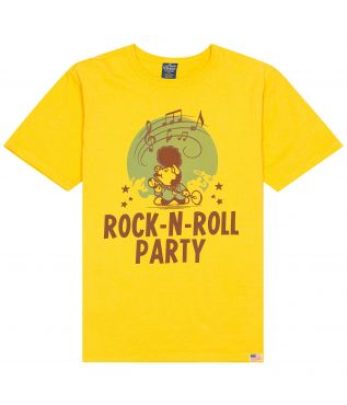 Футболка Rock-N-Roll Party Yellow