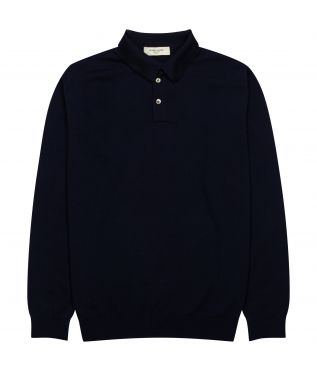 Свитер Wool Poloneck Navy