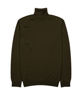 Свитер Wool Turtleneck Dark Olive