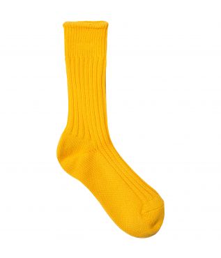 Носки ORG-01 Organic Ribbed Yellow