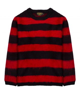 Свитер Mohair Touch Border Red