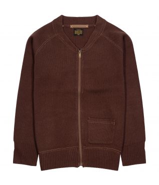 Свитер C-2 Zip Brown