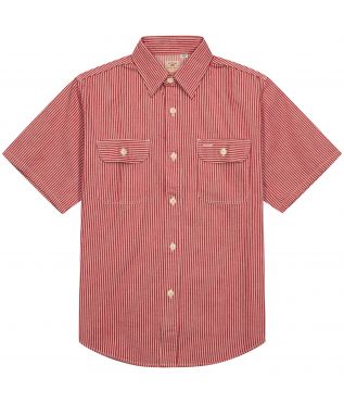Рубашка Hickory Stripe Red