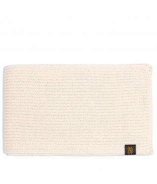 Шарф Solid Wool Rib Muffler Ivory