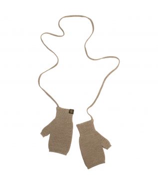 Варежки Solid Wool Merange Brown