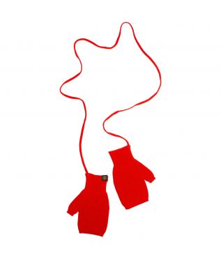 Варежки Solid Wool Vermillion