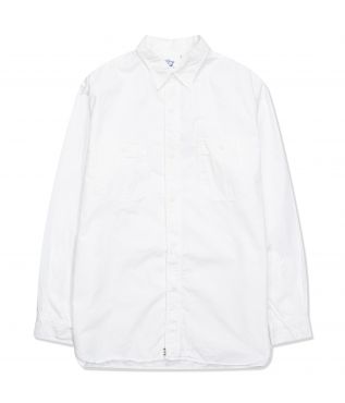 Рубашка Relaxed Fit Work Chambray White