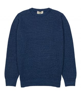 Свитер Cotton Heavyweight Crewneck V-Blue