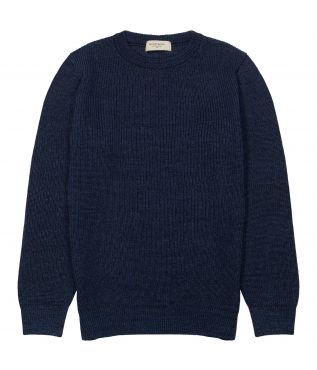 Свитер Cotton Heavyweight Crewneck V-Navy