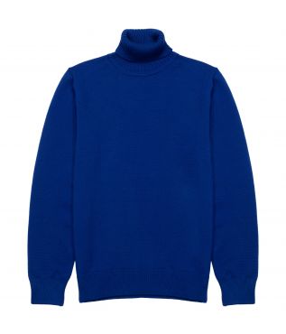 Свитер Wool Heavyweight Turtleneck Royal Blue