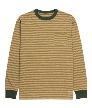Лонгслив Multi Border Beige