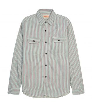 Рубашка Dobby Stripe Work Blue