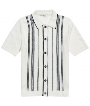 Рубашка Knit Stripe White