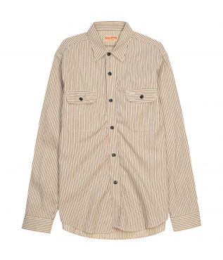 Рубашка Dobby Stripe Work Off-White