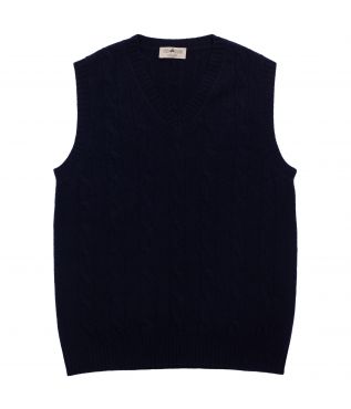 Жилет Wool V-Neck Navy