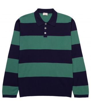 Лонгслив Gert Navy/Green