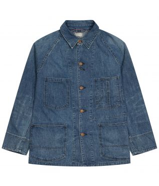 Куртка Selvedge Light Denim Vintage Wash Blue