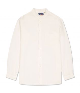 Рубашка Stand Up Collar White