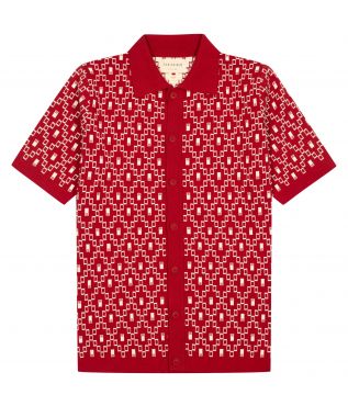 Кардиган Zigger Diamantes Deep Red