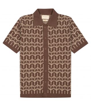 Кардиган Zigger Palm Tree Dark Brown