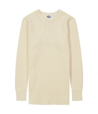 Лонгслив Mega Thermal Henley Neck Vanilla