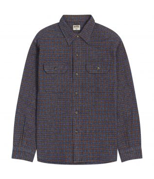 Рубашка 40's Worker Flannel Blue