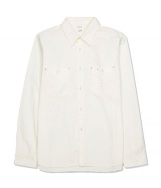 Рубашка Selvedge Chambray White