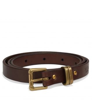 Ремень Narrow Leather Chocolate