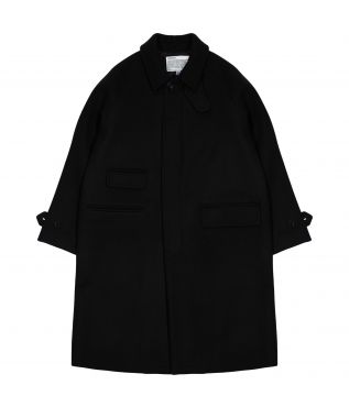 Пальто Wool Balmacaan Black