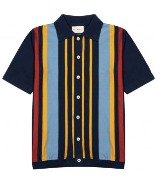 Рубашка Velzy Margate Stripe Navy/Multi