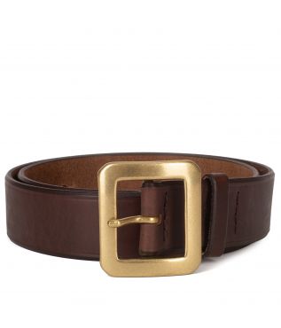 Ремень Military Leather Chocolate