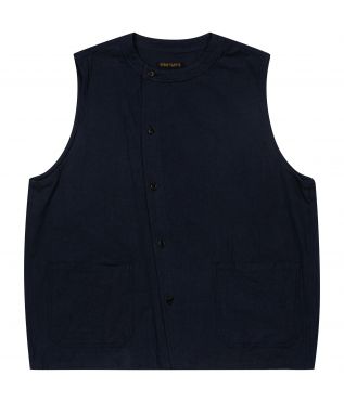 Жилет Cotton/Linen Navy