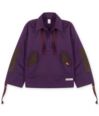 Куртка Suede Patch Pull Over Purple