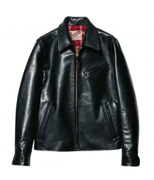 Куртка Single Riders Horsehide Leather Black