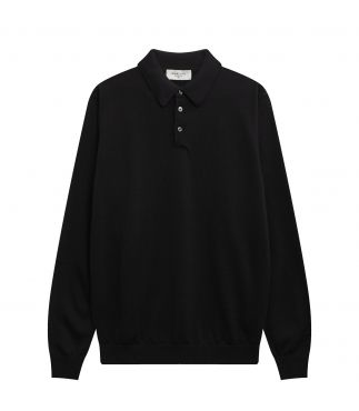 Свитер Wool Poloneck Black