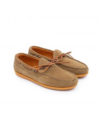 Топсайдеры Camp Moc Olive Suede