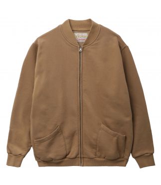 Толстовка Double Face Zip Mocha