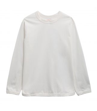 Лонгслив Flat Seam Heavy Weight White
