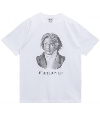 Футболка High Mesh Print Beethoven Off-White
